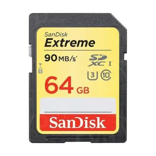 SanDisk SanDisk Extreme U3 SDHC UHS-I 64GB 90MB/s 2-pack — product photo