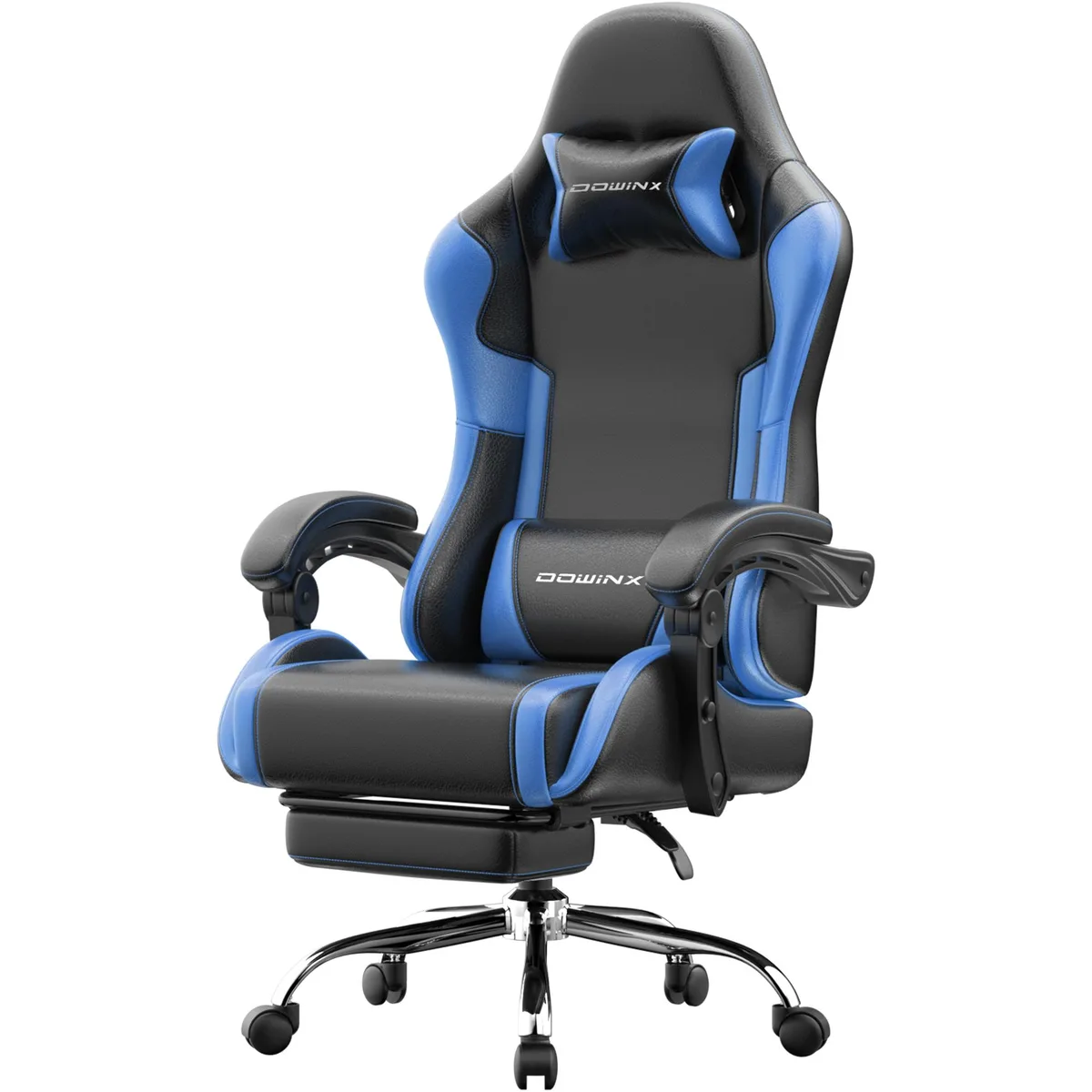 Dowinx Dowinx LS-6658J gaming chair 150° recline 330 lb Blue — product photo