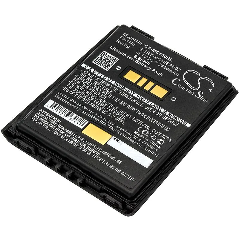 Centenex Electronics Centenex Electronics DS-CS-MC550BL barcode scanner battery 2.4 Ah Li-ion black — product photo