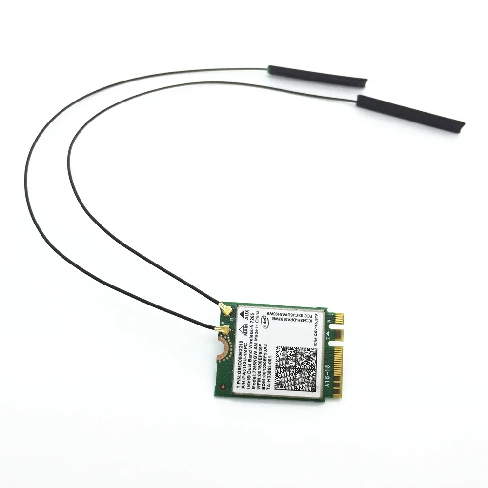 YEPLOOK YEPLOOK IPEX MHF4 2.4/5G Wi-Fi Antennas Pair 18.5cm — product photo