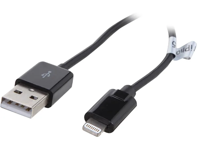 Nippon Labs Nippon Labs USB-LI-3BK-5P 3 ft lightning cable 5 pack — product photo