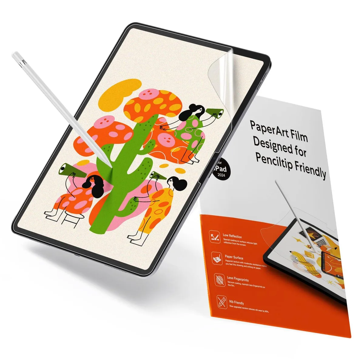 KCT 2 Pack Paperfeel Screen Protector iPad Air 13 / Pro 13 0.17mm — product photo