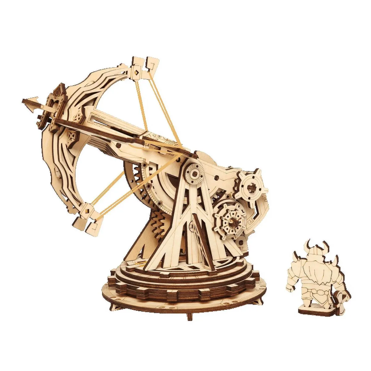 ROKR ROKR 3D Wooden Puzzle Siege Crossbow 142 Pieces Stem Toy — product photo