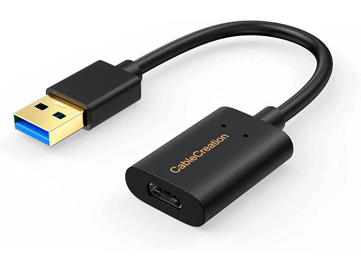 BUCIER BUCIER USB 3.1 USB C Female to USB Male Adapter Cable 5Gbps — product photo