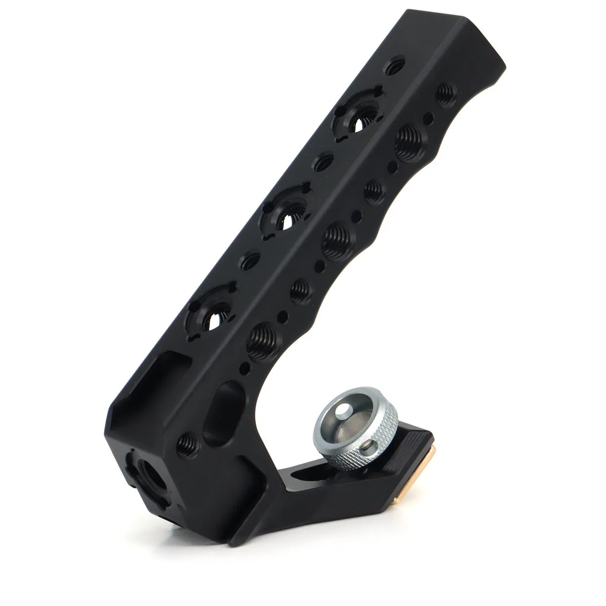 SZJELEN SZJELEN 3/8" Top Handle with Spring Pins, 3 Cold Shoes, 1/4" &amp; 3/8" Threads, Arri Holes - Black — product photo