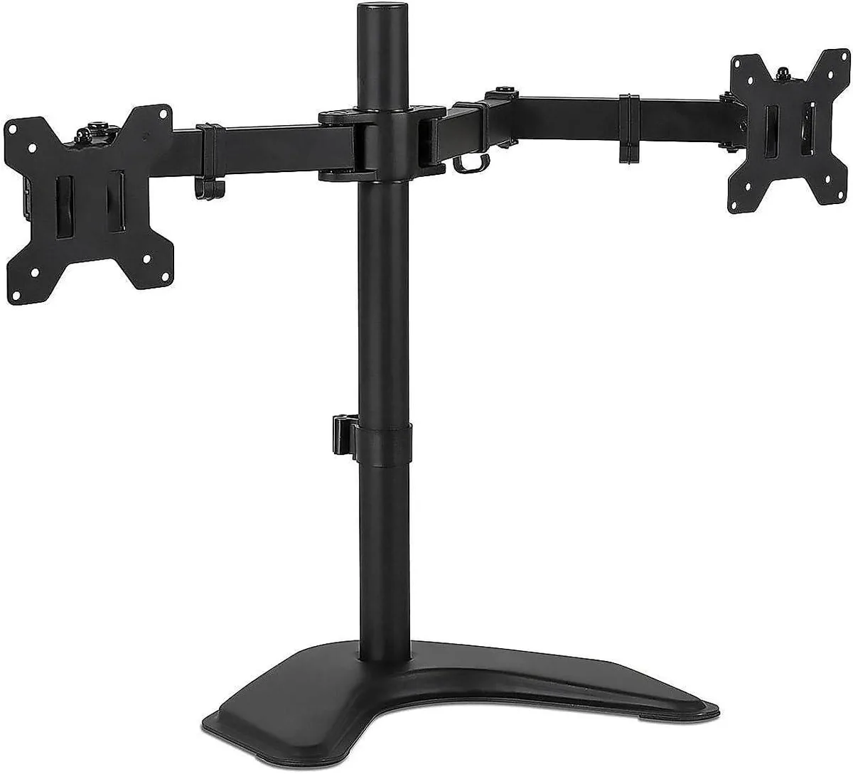 PISKEKAT PISKEKAT Mounting Rack Dual Monitor Stand 32 Inch 17.6 Lbs VESA 75 100 — product photo