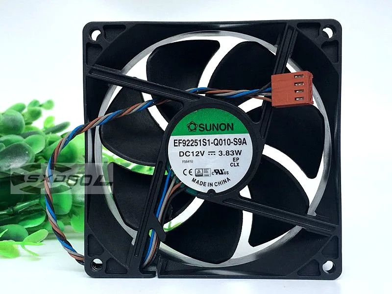 SXDOOL SXDOOL EF92251S1-Q010-S9A 90 mm 4-pin PWM case fan — product photo