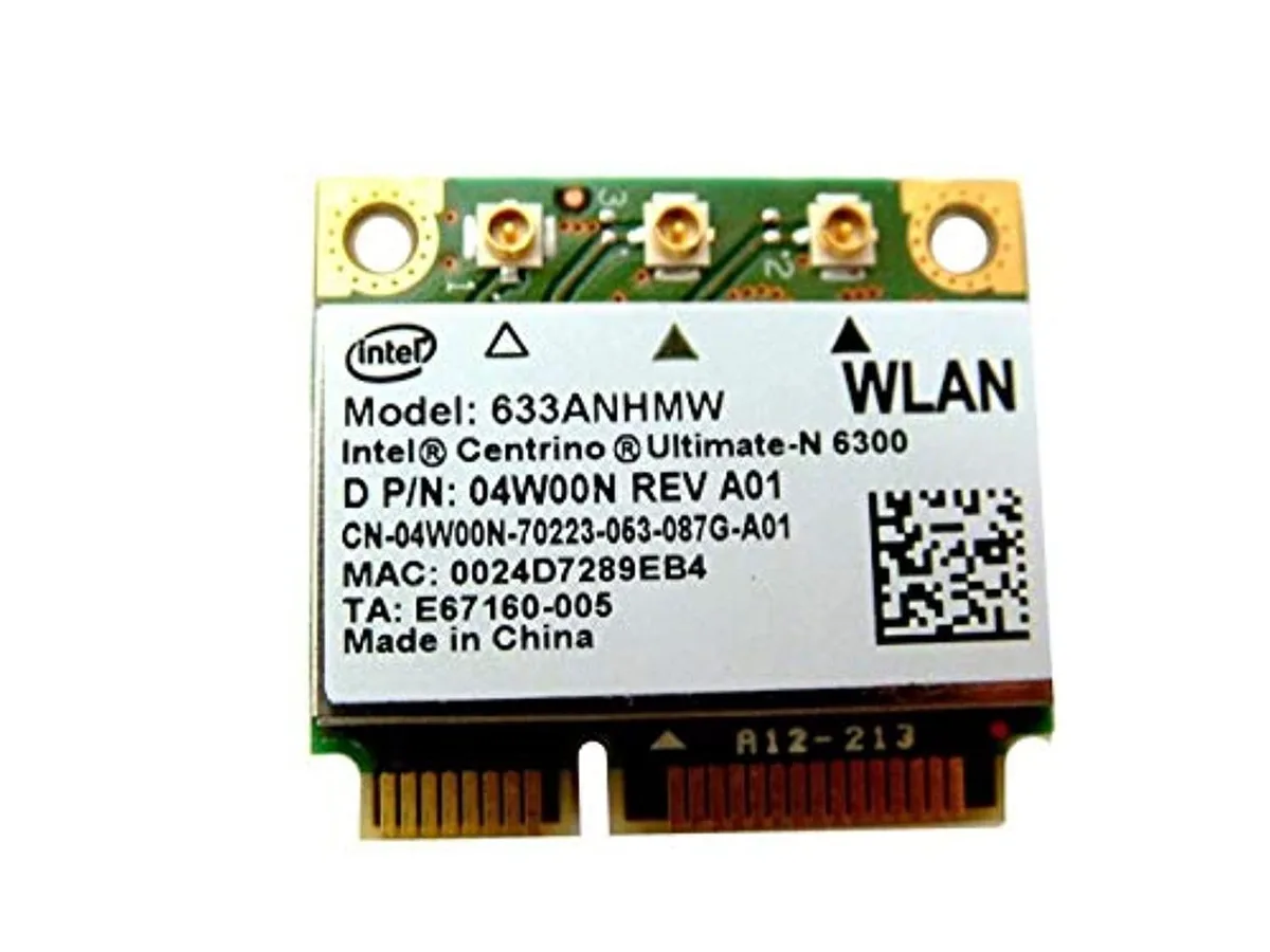DELL DELL 633ANHMW Intel Ultimate-N 6300 Wi-Fi adapter — product photo