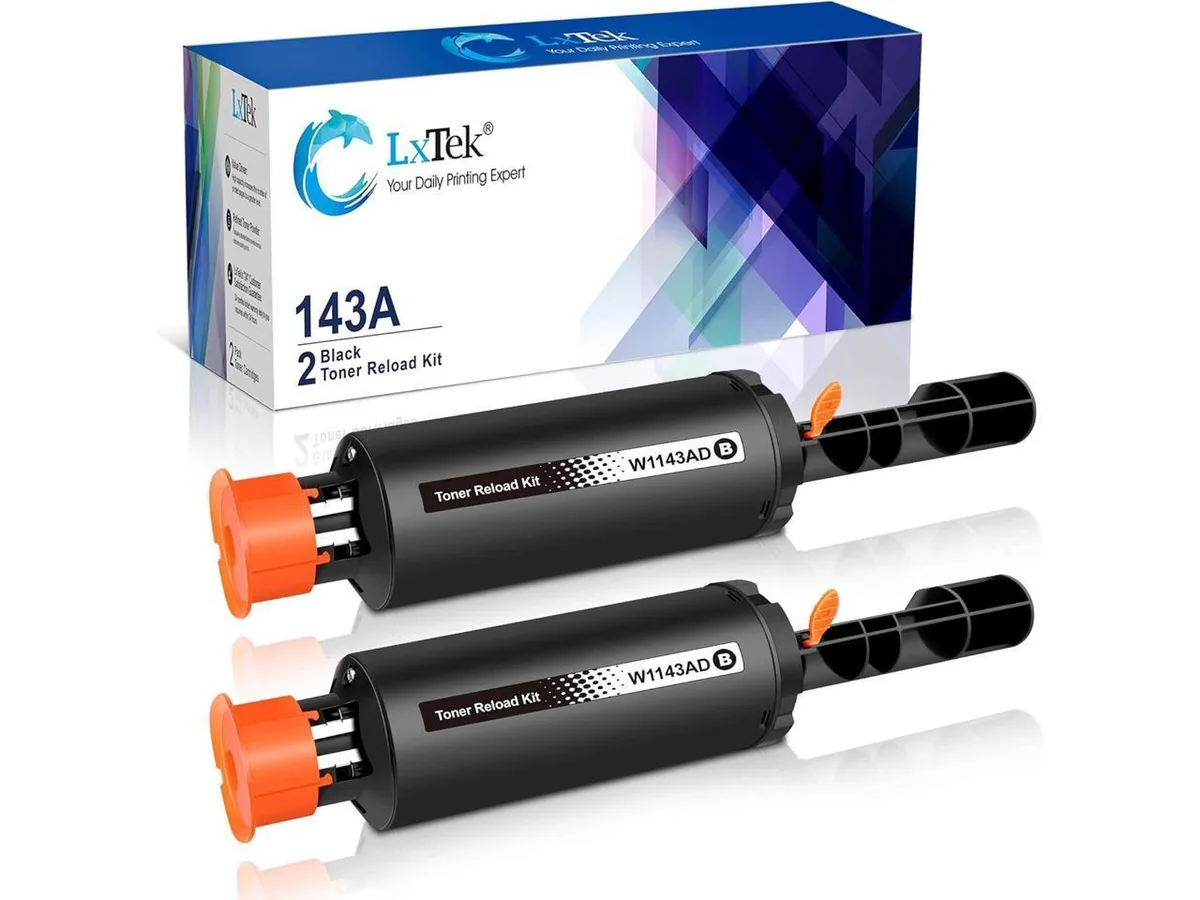 V4ink V4ink 143A W1143AD Toner Reload Kit 2 Pack Black — product photo