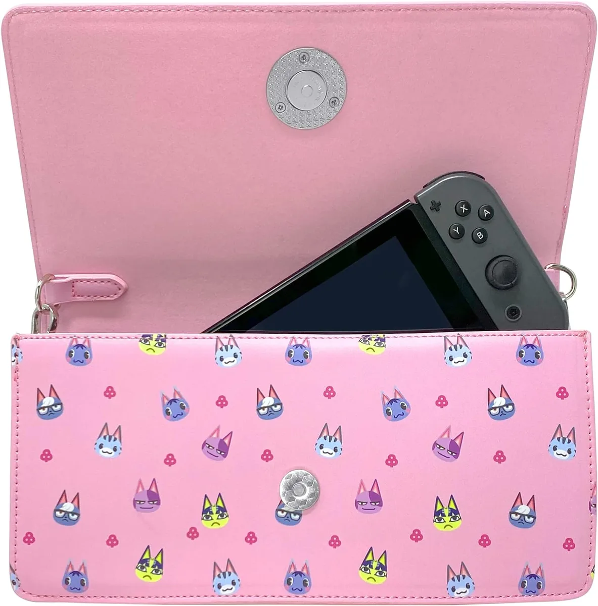 Controller Gear Controller Gear BANIXXSLL-0MCMW Animal Crossing Switch Sling Bag Cat's Meow — product photo