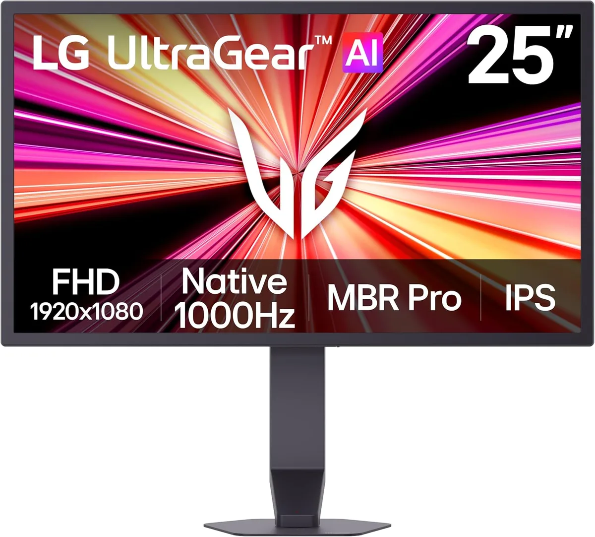 LG Electronics LG Electronics 25G590B-B 25" 1000Hz IPS gaming monitor — product photo