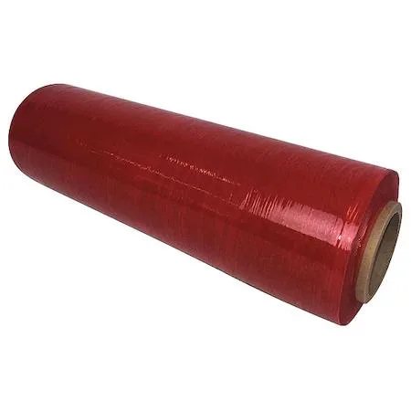 Zoro Select Zoro Select PSD188015 Stretch Wrap 80 ga Red 18 in 1500 ft — product photo