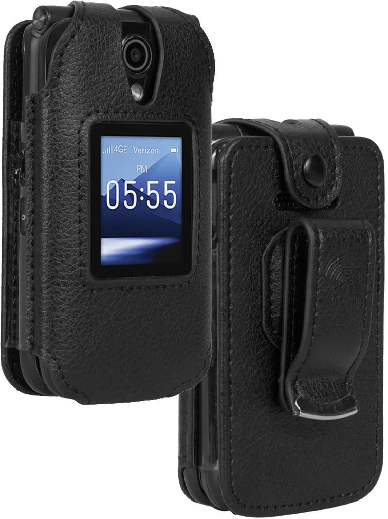 Nakedcellphone Nakedcellphone Fitted Case with Metal Belt Clip for Orbic Journey Pro/Lite (R320, R320L, 2024) — product photo