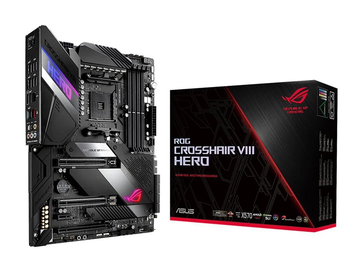 ASUS ASUS ROG Crosshair VIII Hero X570 AMD motherboard — product photo