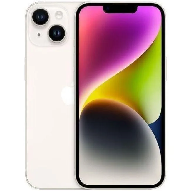 Apple Apple iPhone 14 128GB Starlight AT&amp;T Locked new — product photo