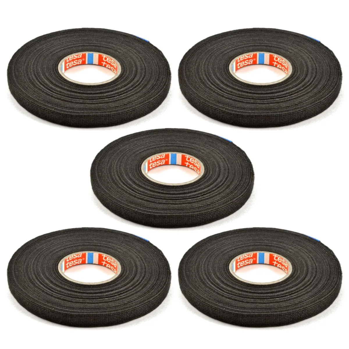 The Install Bay The Install Bay Tesa 951618 3/8 in x 82 ft PET Fleece Harness Tape 5 pack car electronics accessory — product photo