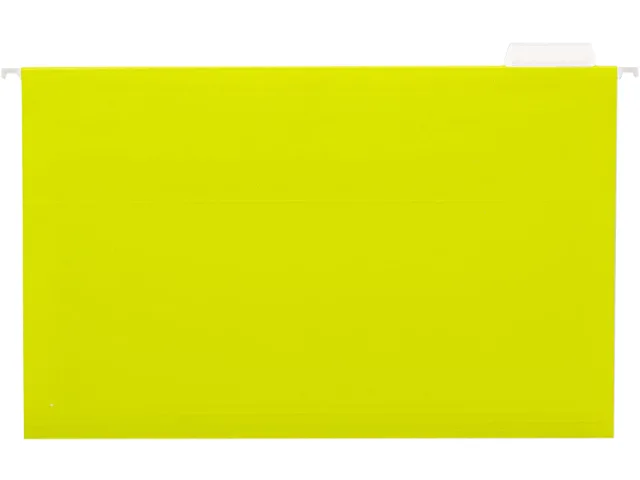 Universal Universal UNV14219 Hanging File Folders Legal Size Yellow 25 Box — product photo