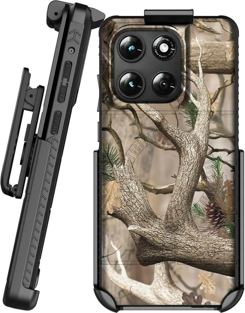 Nakedcellphone Nakedcellphone Case &amp; Belt Clip Moto G Stylus 2025/2026 Camo MagSafe — product photo