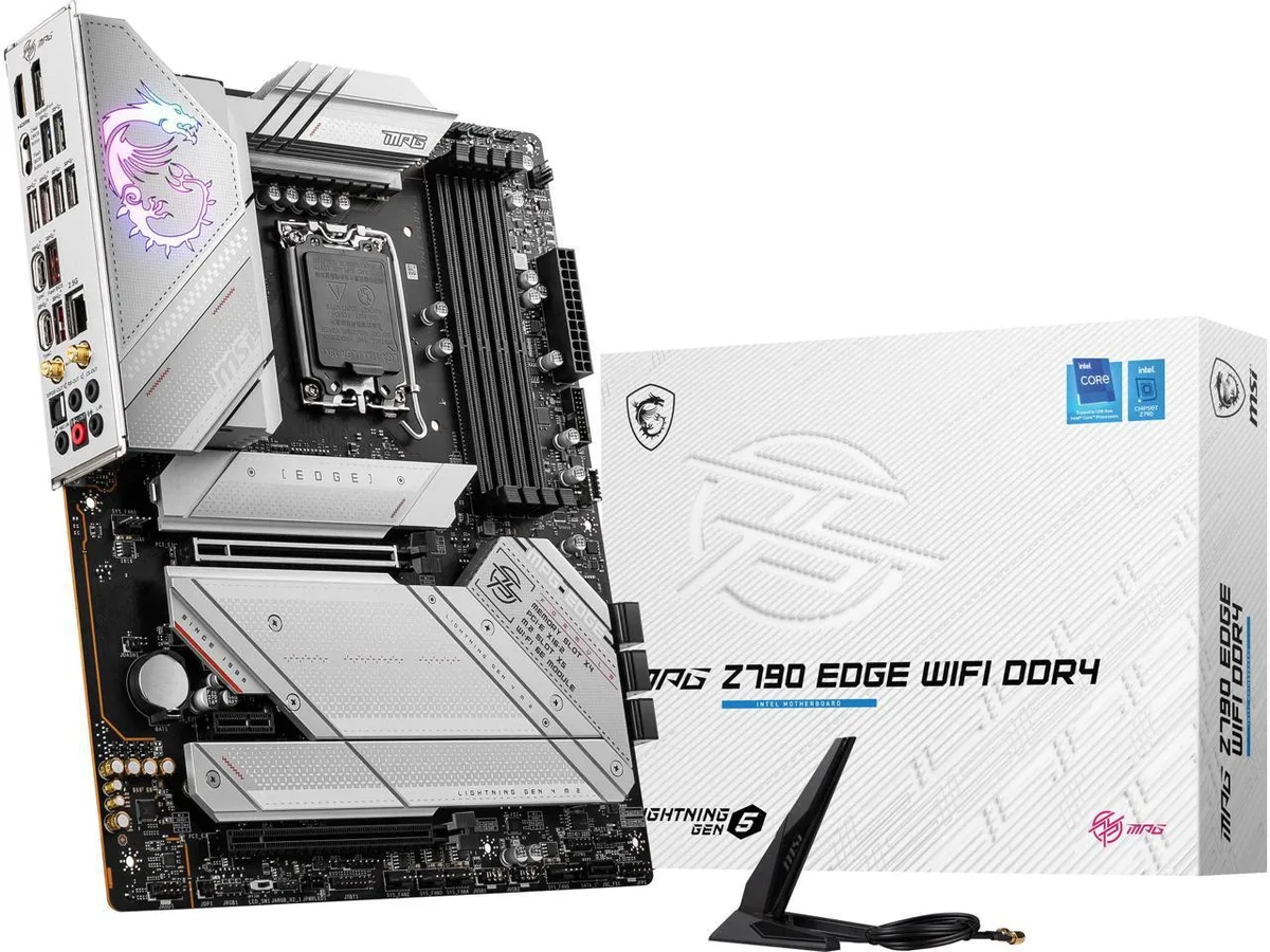 MSI MSI MPG Z790 EDGE WIFI DDR4 Intel motherboard — product photo