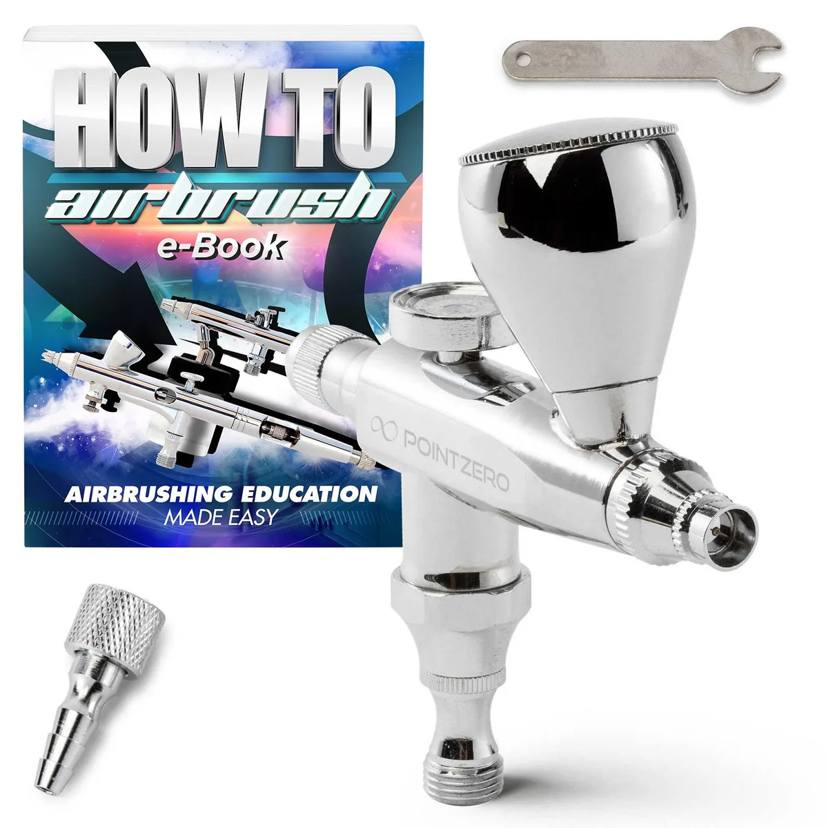 POINTZERO POINTZERO PZ-412 .3mm Nozzle Airbrush Set — product photo