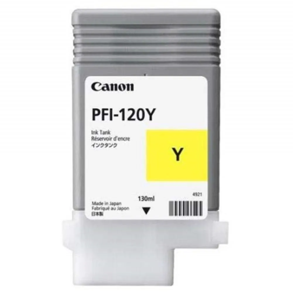 Canon Canon 2888C001AA PFI-120Y 130ml Yellow Ink Cartridge — product photo