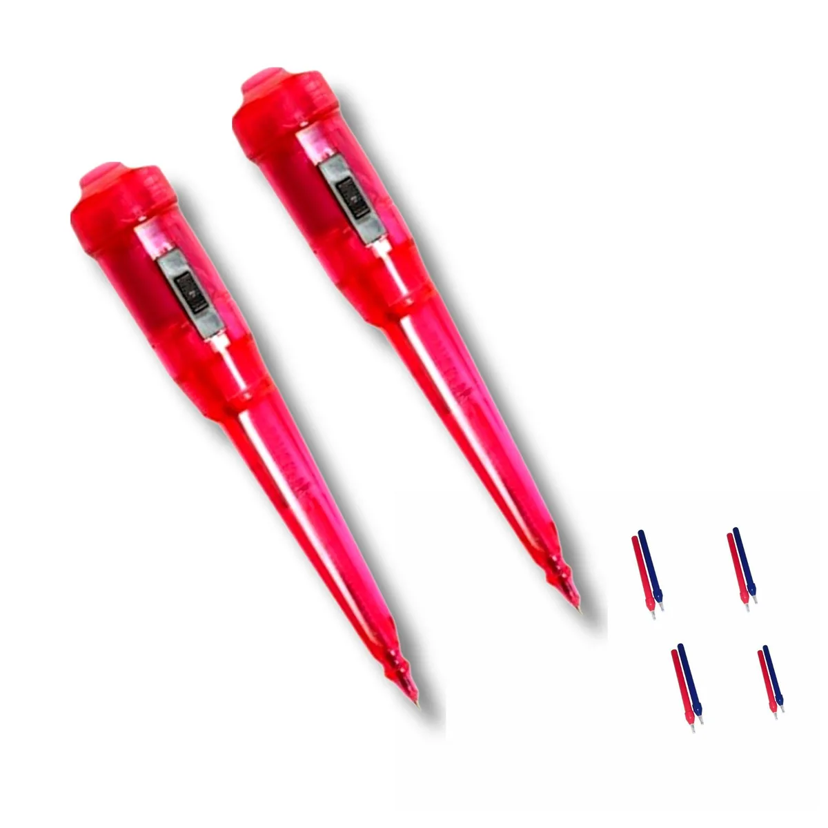 As Seen On TV As Seen On TV DZYGLPK1607-2-DXL vibrating gel pen 2-pack 8 refills pink — product photo