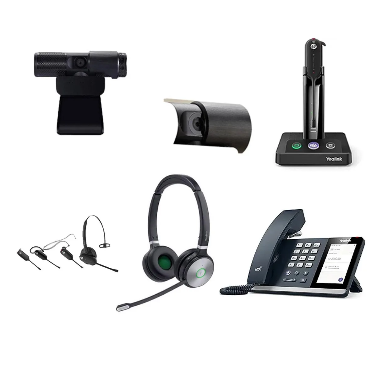 Yealink Network Technology Co., Ltd Yealink Network Technology Co., Ltd MP50 Teams Phone Bundle with WH63 Headset and Cam 313 Webcam — product photo
