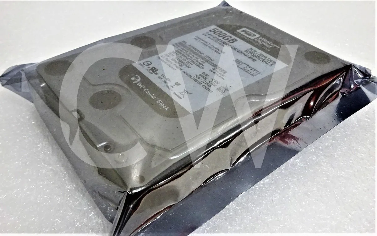 Western Digital Western Digital Caviar Black WD5002AALX 500GB 7200RPM 32MB 3.5" SATA internal hard drive — product photo