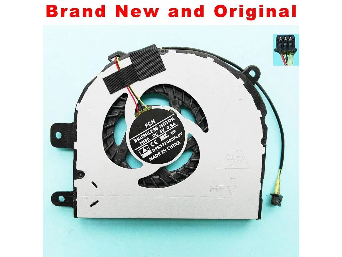 Fans Fans Clevo 6-31-N2503-102 CPU cooling fan DFS531005FL0T FH30 — product photo