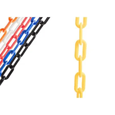 US Weight US Weight U2310YEL 10 ft Plastic Chain Yellow SunShield traffic safety equipment — product photo