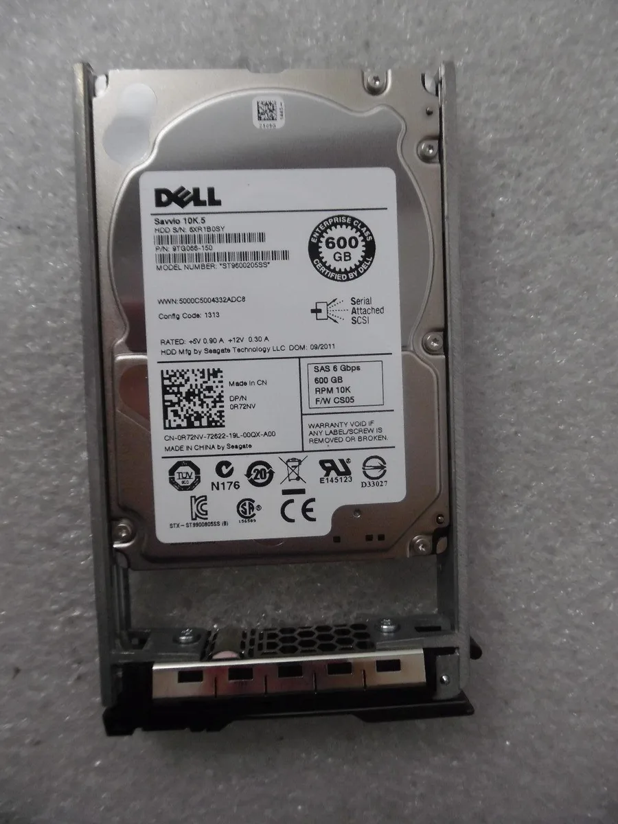 DELL DELL ST9600205SS 600GB 10K 2.5" SAS internal hard drive — product photo