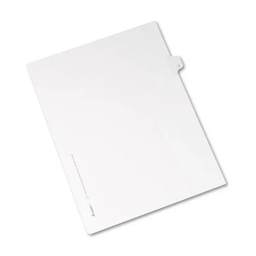 Avery Avery 82182 Legal Side Tab Dividers White 25 Pack — product photo