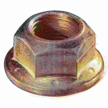 MIDWEST FASTENER CORP MIDWEST FASTENER CORP 932126 Flange Nut 5/8"-18 Grade 8 Zinc Yellow 6 PK hardware — product photo