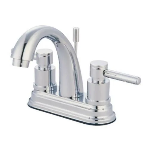 KINGSTON BRASS KINGSTON BRASS KS8611DL Two Handle Centerset Lavatory Faucet with Brass Pop-up — product photo