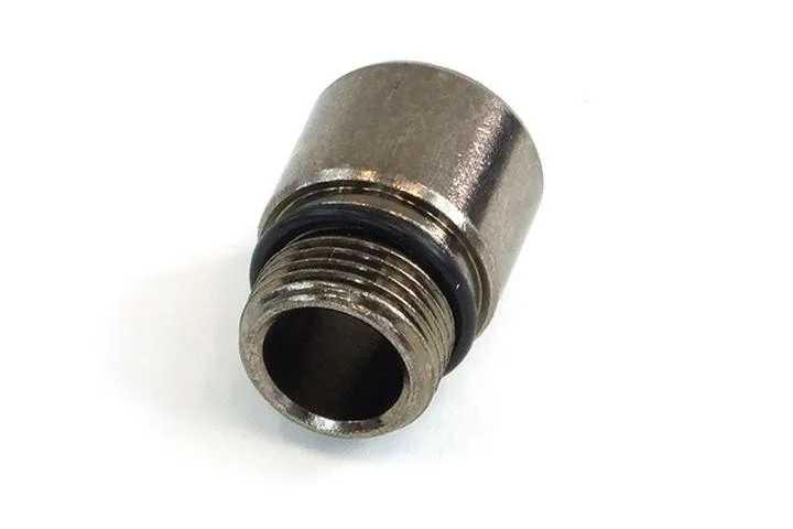 Phobya Phobya Eheim 1046/48 G3/8" to G1/4" Adaptor Fitting Black Nickel 52088 — product photo