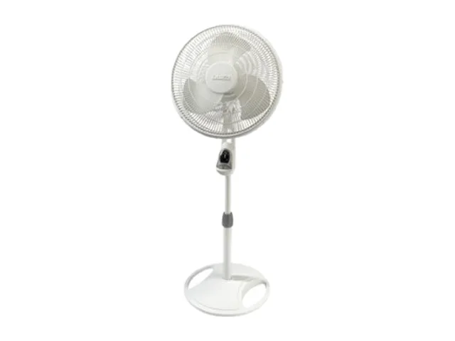 Lasko Lasko 1646 16" Pedestal Fan with Remote, White — product photo