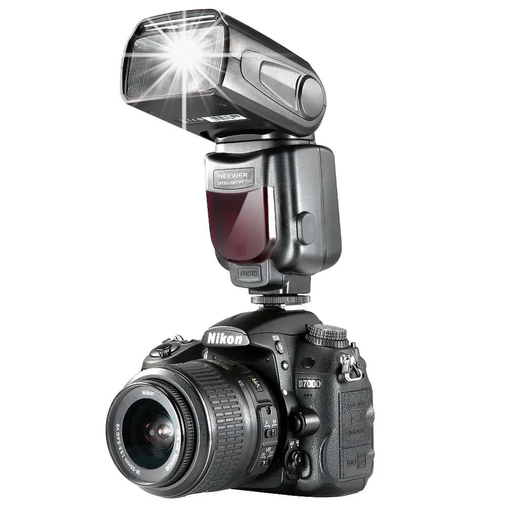 Corn Electronics Corn Electronics NW-561 Camera Flash GN35 2.9s Recycle S1/S2 Wireless — product photo