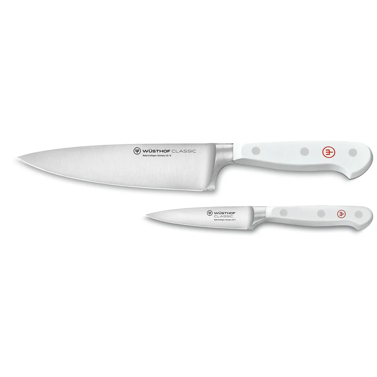 Wusthof Wusthof 1120260203 Classic White 2-Piece Cutlery Set 3.5" &amp; 6 — product photo