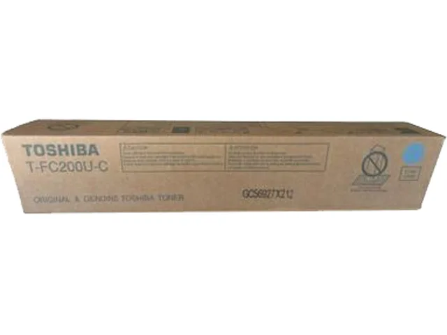Toshiba Toshiba TFC200UC Cyan Toner Cartridge 33600 Pages — product photo