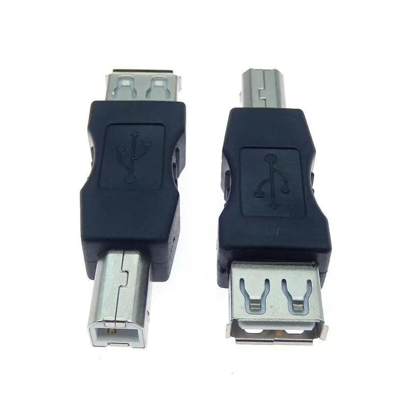 BUCIER BUCIER USB 2.0 A Female to B Male Printer Converter Black — product photo
