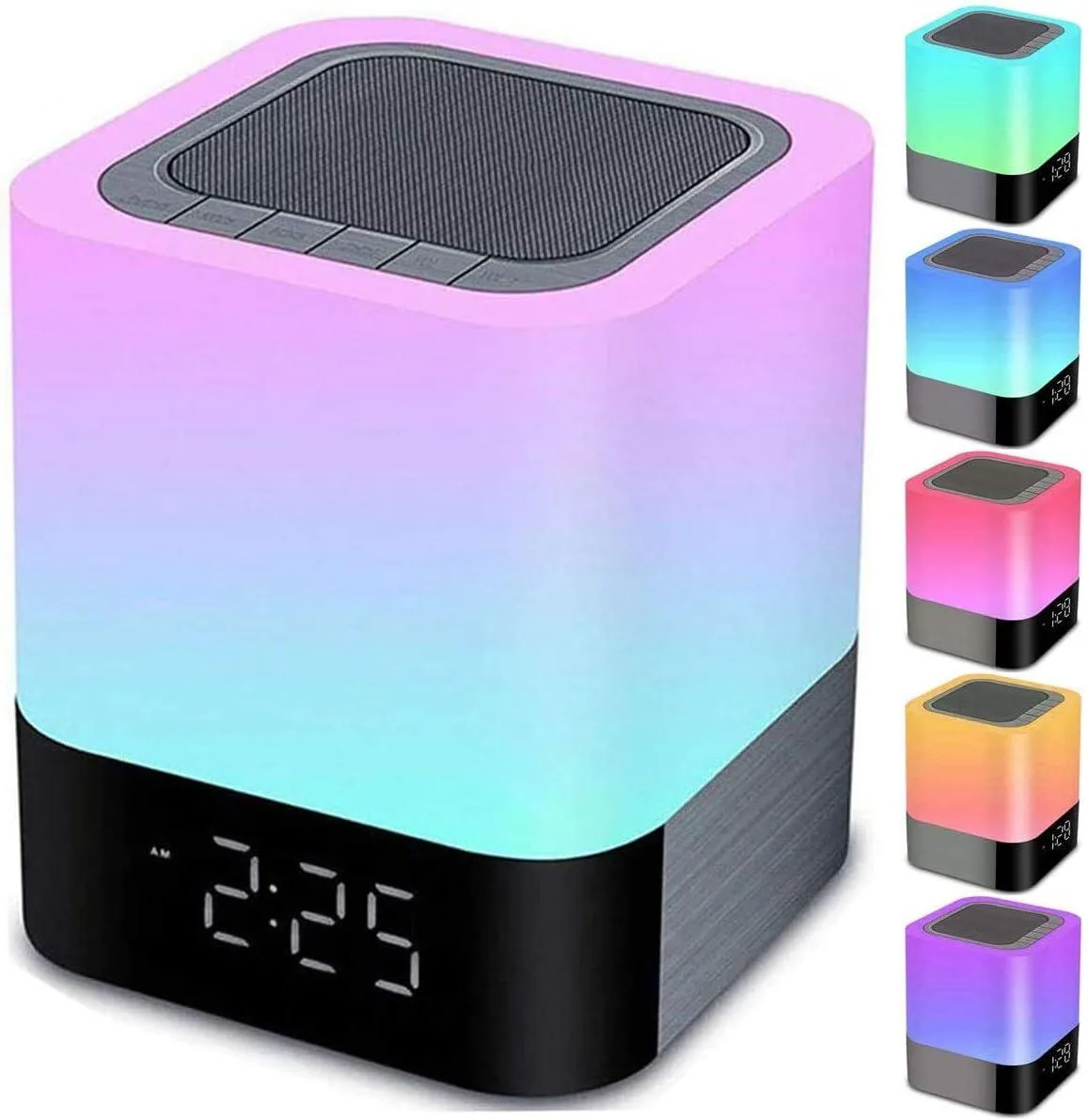 PISKEKAT PISKEKAT PC Game Controller 5-in-1 Bluetooth Speaker Lamp Alarm Clock MP3 Player 48 LED 4000mAh — product photo