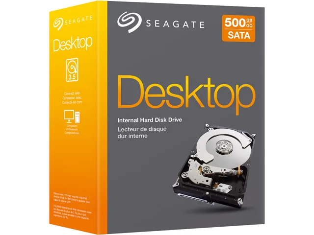 Seagate Seagate ST3500641AS-RK 500GB 7200 RPM 16MB Cache SATA 6.0Gb/s 3.5" internal hard drive — product photo