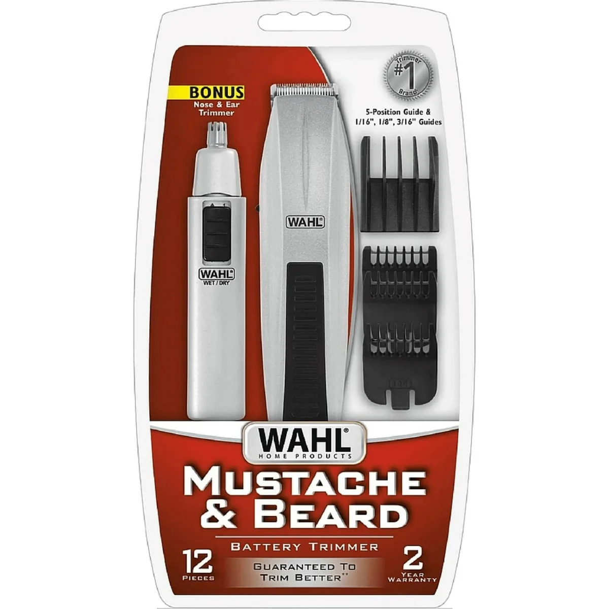 Wahl Wahl 5537-420 9-Piece Beard & Nose Trimmer Kit — product photo