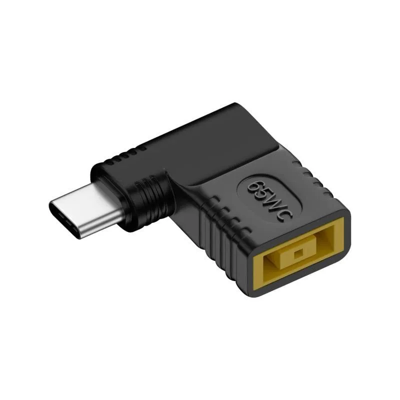 Vszerda Vszerda DC 18-20V 11.0×4.5mm Rectangle to USB-C 90° Right-Angle 65W Adapter — product photo
