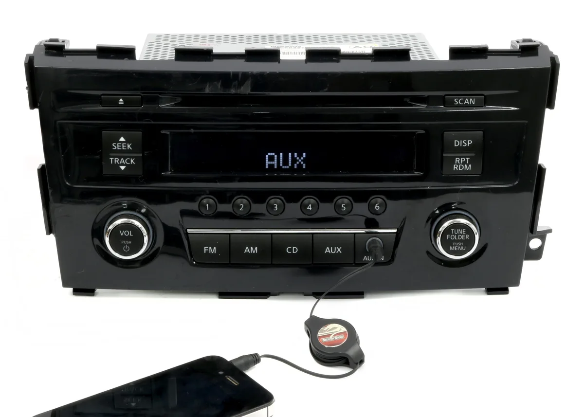 1 Factory Radio 1 Factory Radio 281853TA0G Receiver 2013-2015 Nissan Altima AM FM CD Aux — product photo