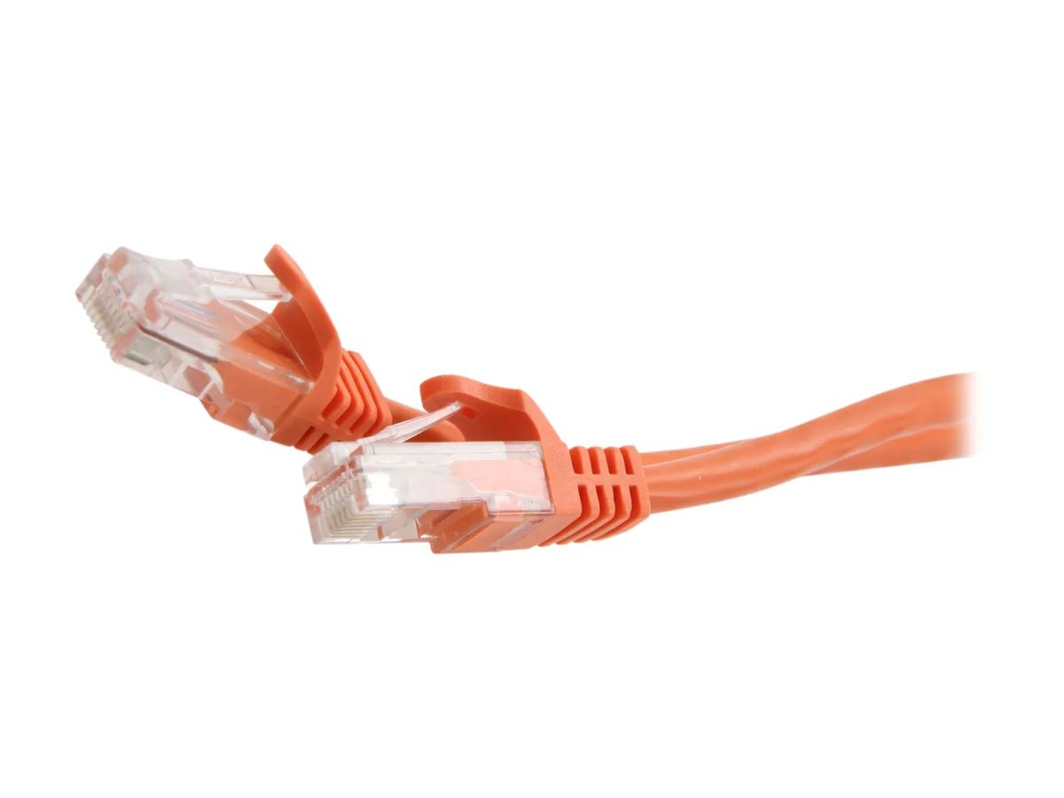 STARTECH STARTECH 45PATCH15OR 15 ft Cat 5E Orange network ethernet cable — product photo
