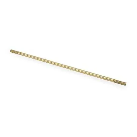 Brass float rod with 1/4-20 thread, 10 inches long