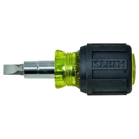 Klein Tools Klein Tools 32561 Multi-Bit Screwdriver / Nut Driver 6-in-1 Stubby Ph Sl Surveillance Accessory — product photo