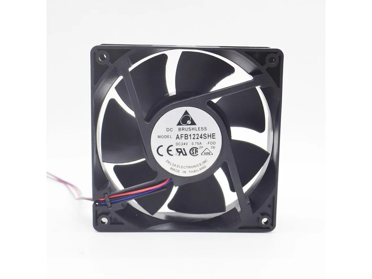 Fans Fans AFB1224SHE 12038 24V .75A dual ball case fan 120x120x38mm 10pcs — product photo