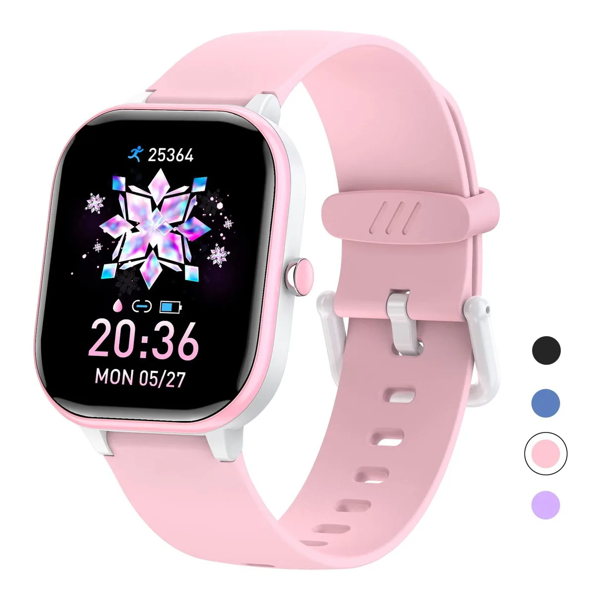  HENGTO H39plus Kids Smart Watch Pink 1.4" 19 Sports IP68 — product photo